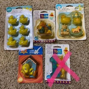 Bundle of 4 Wilton Children’s Themed Cake Candles NWT